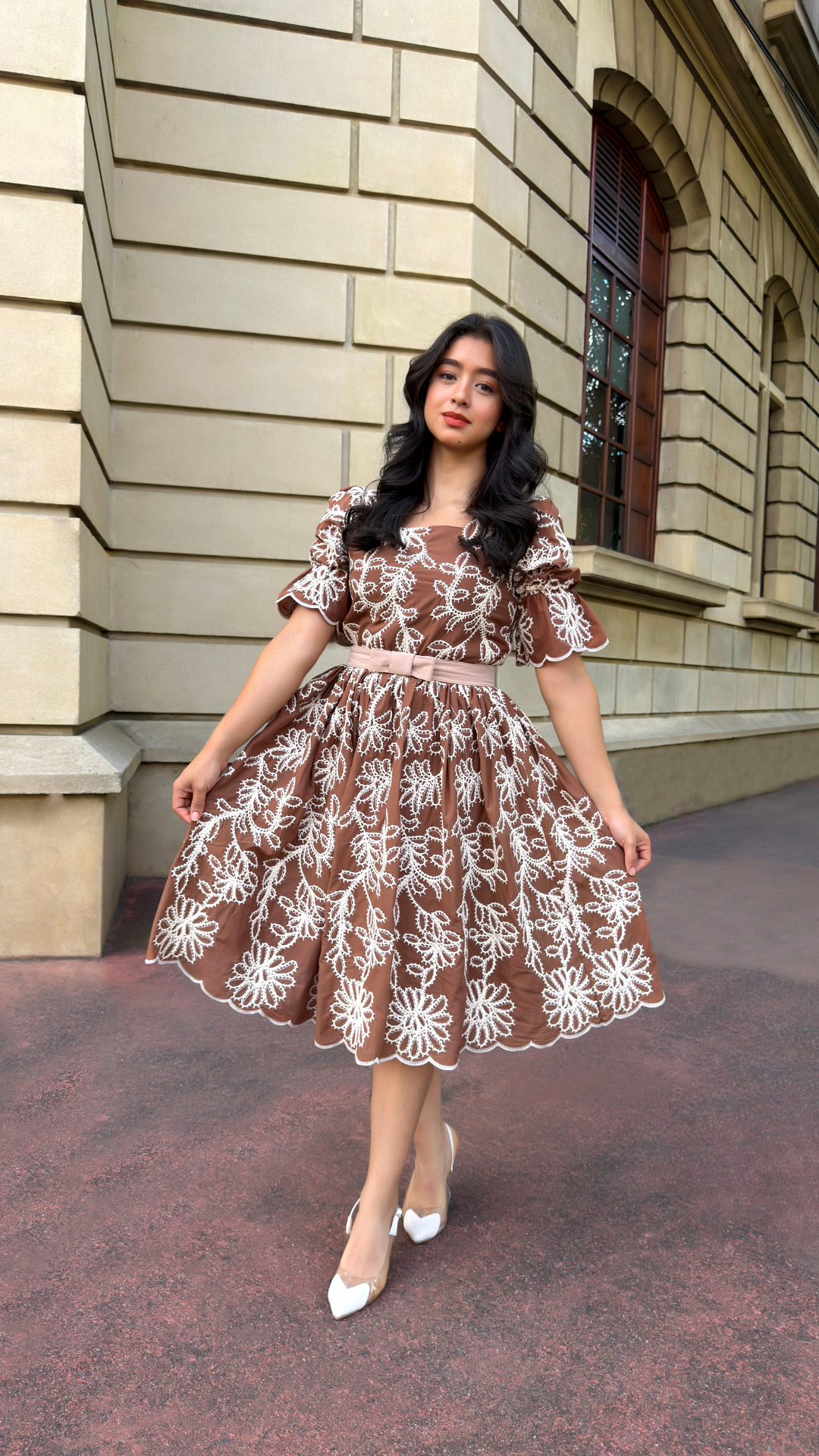 VESTIDO PIA COLECCIÓN BORDADOS
